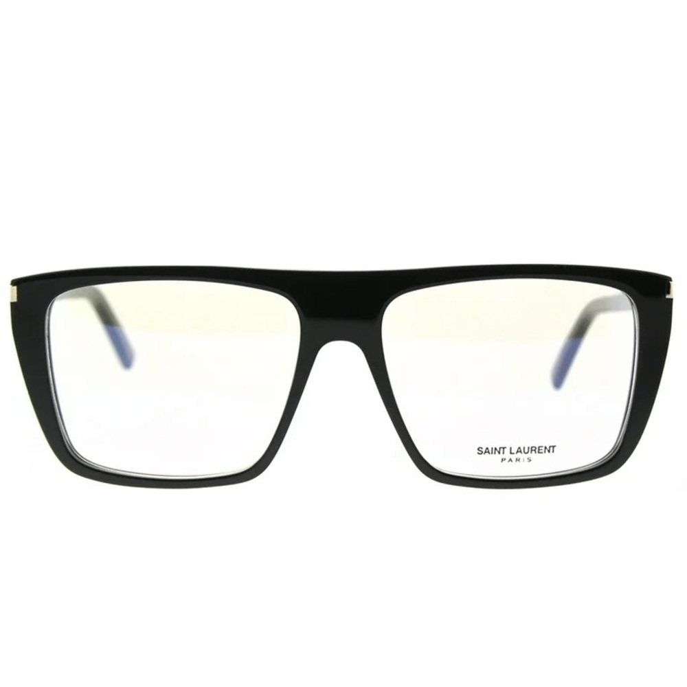 Saint Laurent SL155 Flat Top Black Optical Glasses - Picture 2 of 11